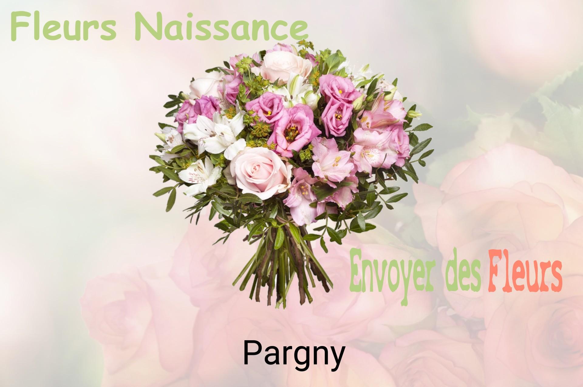 Bouquet de fleurs de naissance livré à Pargny